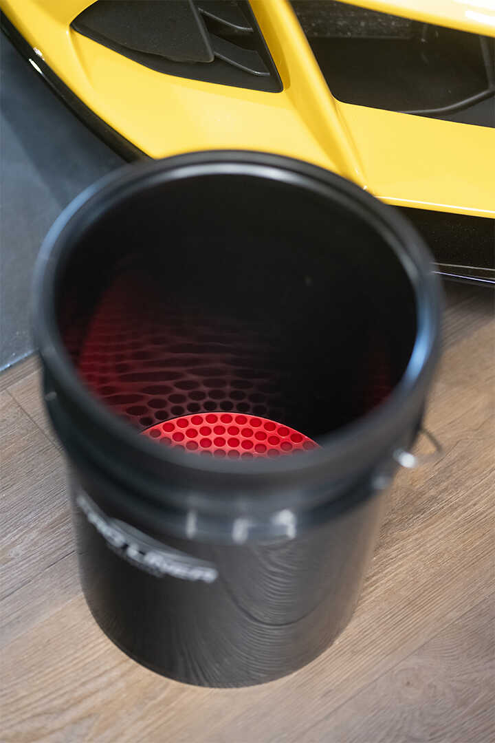 Wasemmer met deksel en grid